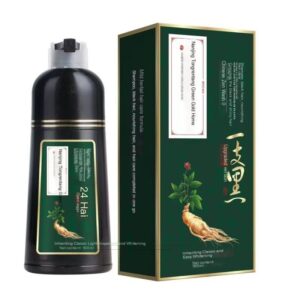 Tongrentang One Black Wash Plant Pure Bubble Hair Dyeing Cream Dyes Hair at Home, Authentic and Non irritating