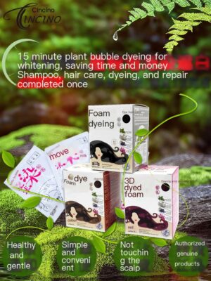 Taiwan Plant Bubble Hair Dye Whitening and Sending Tool