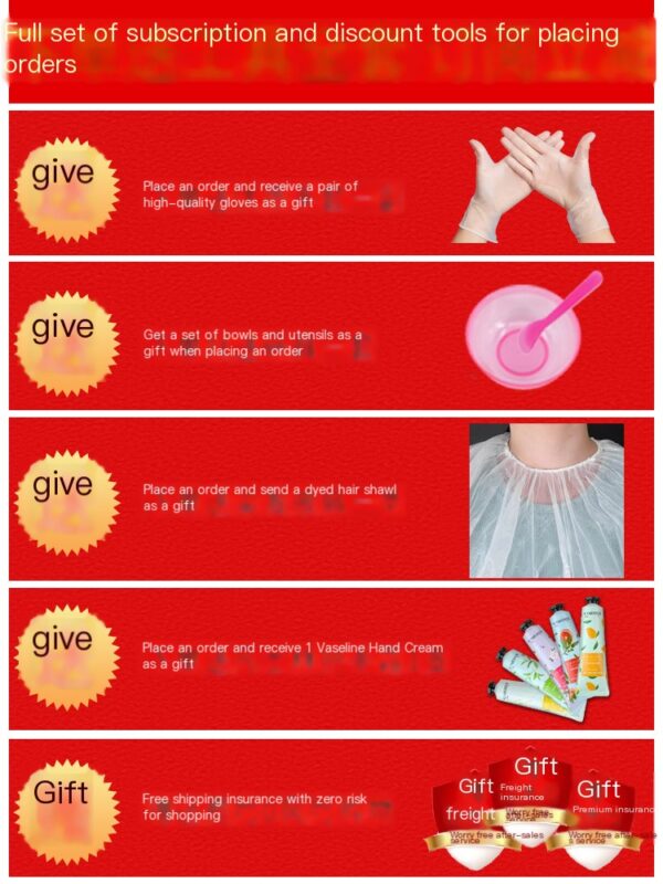 Taiwan Plant Bubble Hair Dye Whitening and Sending Tool - Image 3