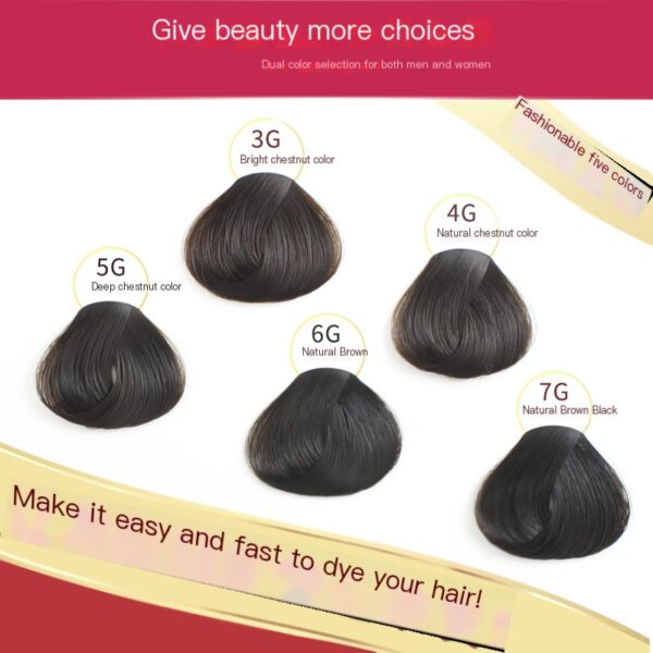Ke Rui Mu Mei Yuan Gai Bai Hair Dyeing Agent for White Hair - Image 3