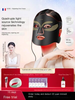 Facial mask household rejuvenation lamp VLVEE blue light