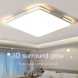 LED master bedroom ceiling light ultra-thin living room lighting fixture