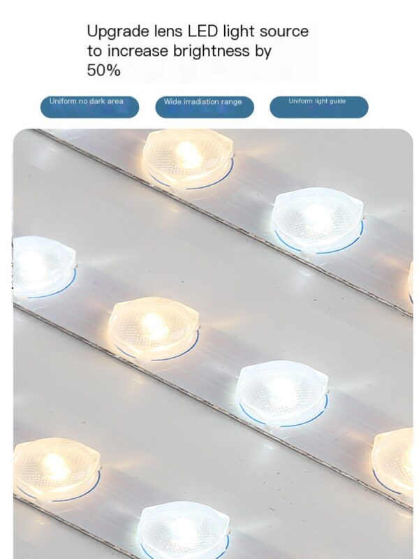 LED minimalist modern master bedroom light ultra-thin fixtures - Image 3