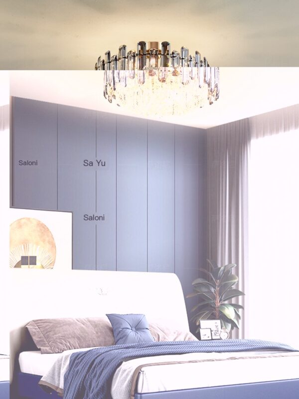 Light luxury living room main light crystal ceiling light, simple and modern - Image 3