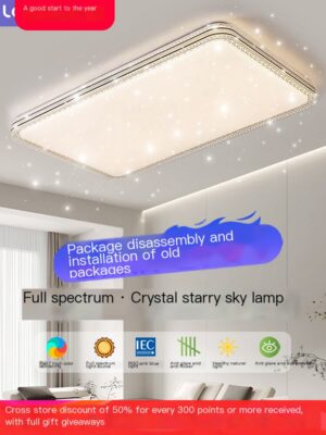 Package installation eye protection full spectrum crystal starry sky ceiling light