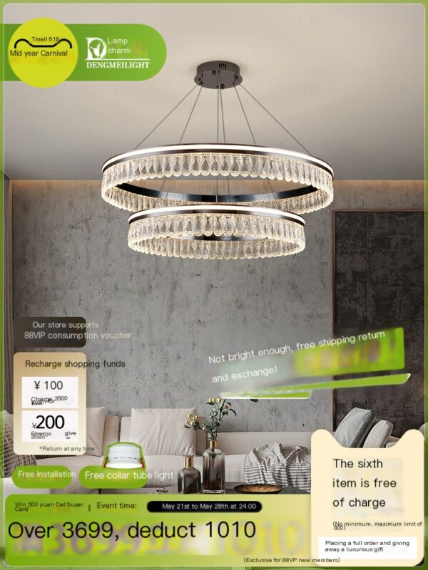 Lamp Charm Living Room Simple Modern Luxury Living Room Pendant Light