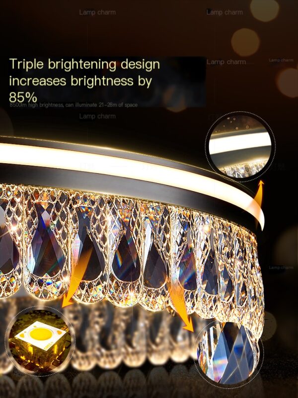 Lamp Charm Living Room Simple Modern Luxury Living Room Pendant Light - Image 3