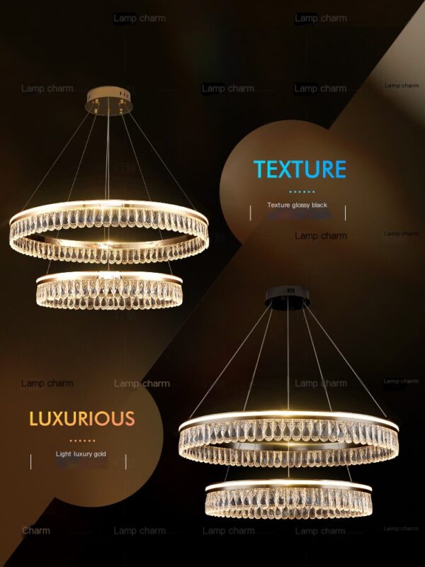 Lamp Charm Living Room Simple Modern Luxury Living Room Pendant Light - Image 4