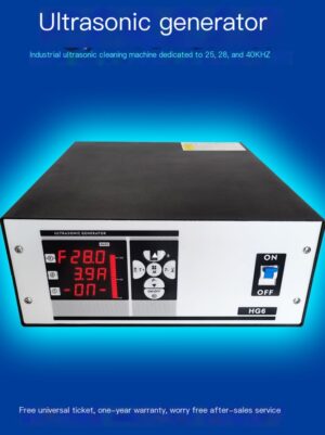 High power driver for ultrasonic generator cleaning machine