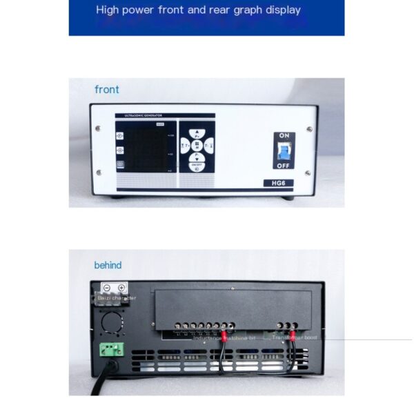 Ultrasonic generator industrial intelligent debugging free cleaning machine power supply dishwasher generator 25K28K40K20K - Image 3