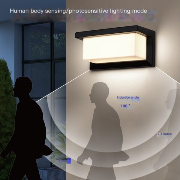 Warm Duo Outdoor Wall Light Super Bright Waterproof Sunlight LED - Image 3