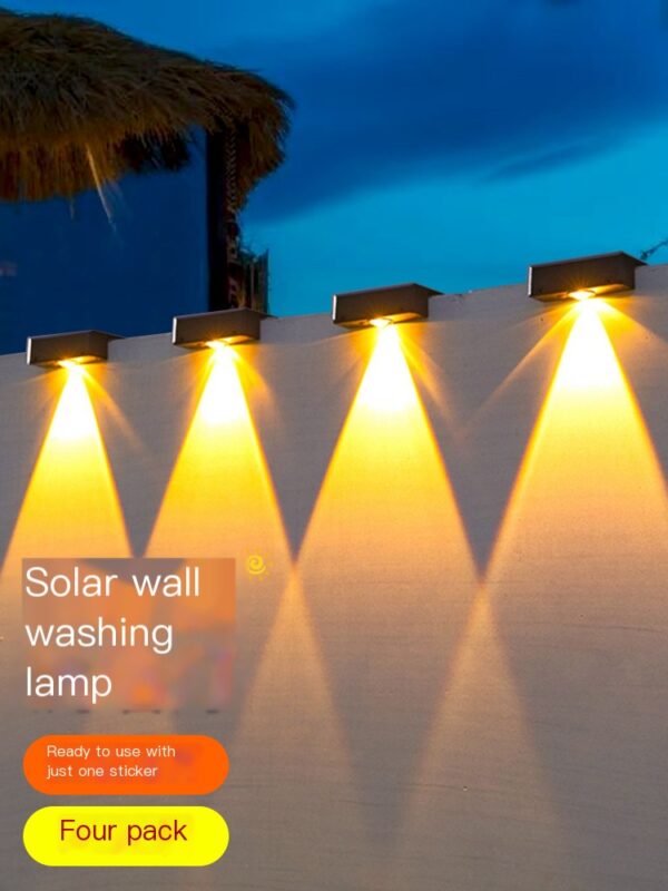 Brighten the wall lights, and the green light can be applied one by one