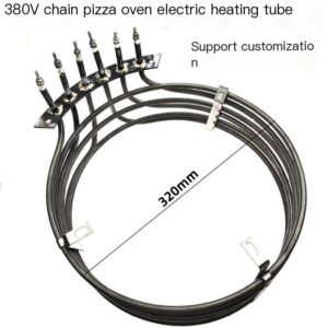 380 Chain Pizza Oven Dry Burner Heating Tube 9 Crawler Oven Special Heating Tube