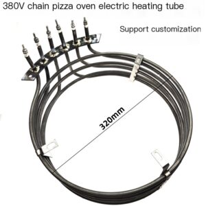 380V Chain Pizza Oven Dry Burner Heating Tube 9KW Crawler Oven Special Heating Tube