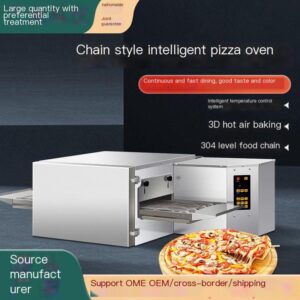 Commercial fully automatic pizza tastings burger oven