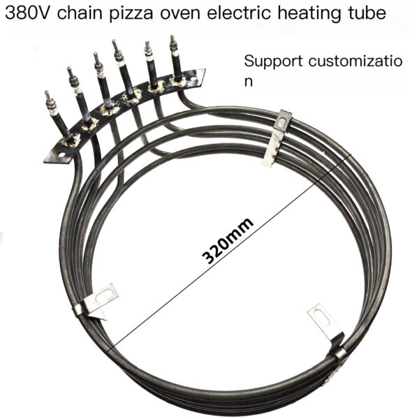 380V chain oven heating tube dry burning oven special 9KW heating product - Image 2