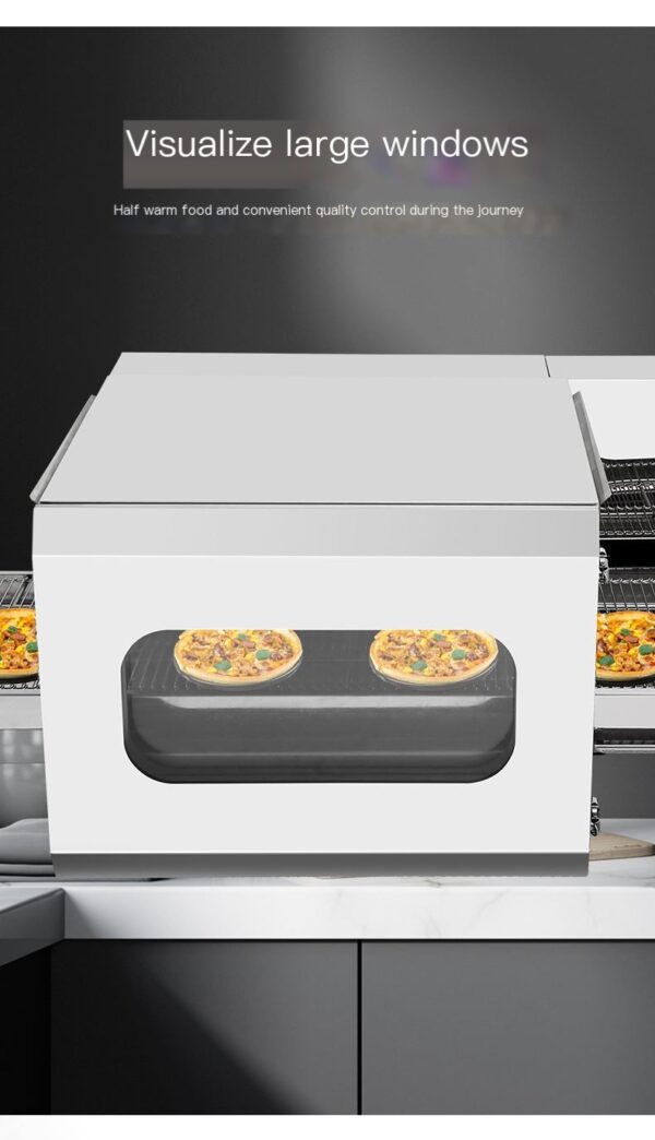 Smart Electric Oven: Electric Hot Air Circulation Crawler Burger Stove Commercial Chain Pizza Oven - Image 5