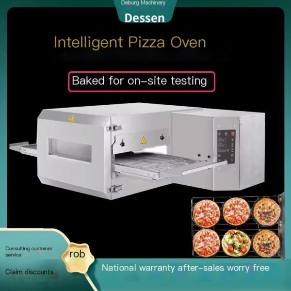 Manufacturer's commercial intelligent hot air pizza oven: 12-15-18 inch pizza burger oven - Image 2