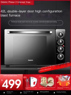 Electric oven, multifunctional, fully automatic, super large capacity wind oven