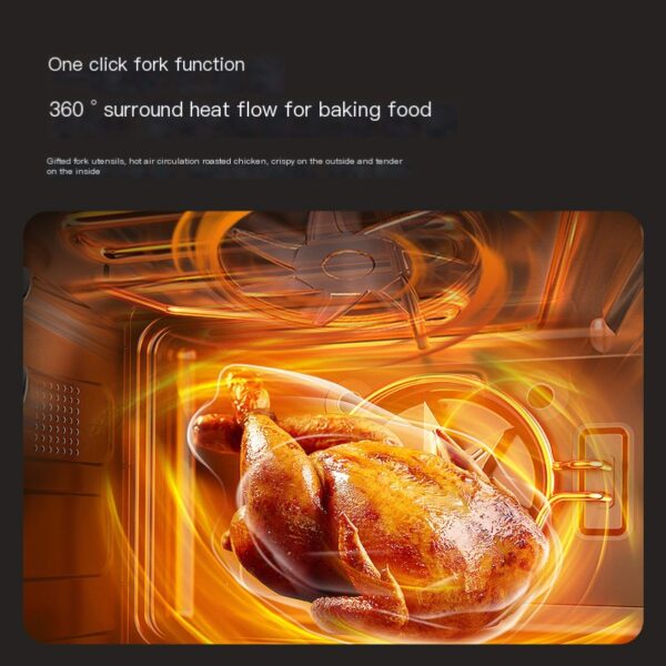 Factory Old Tongguan Roujiamo Oven Electric Cake Bell Special Old Tongguan Roujiamo Frozen Cake Electric Oven Household and Commercial Promotion[Hot air circulation, not touching the inner liner] S40 electric oven - Image 5