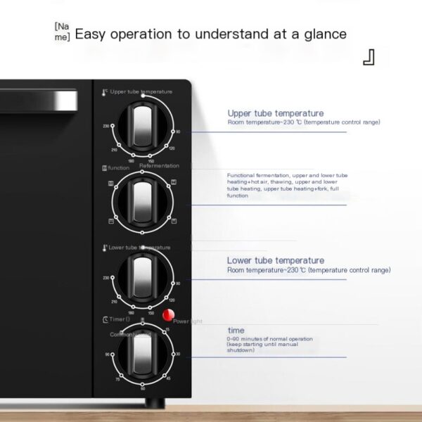 Galanz 42L Electric Oven - Commercial Ultra Large Capacity Air Stove - Image 2
