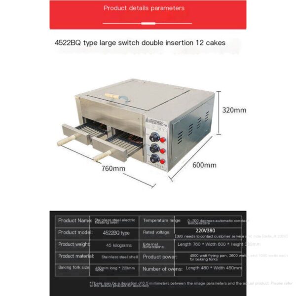 Lao Tongguan Roujiamo Commercial Fully Automatic Oven: Donkey Meat Roast Stainless Steel Oven - Image 5