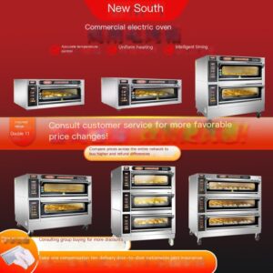 Commercial use of two story four plate electric furnaces in New South China
