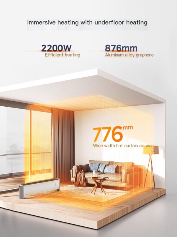 Midea graphene heater baseboard - Image 4