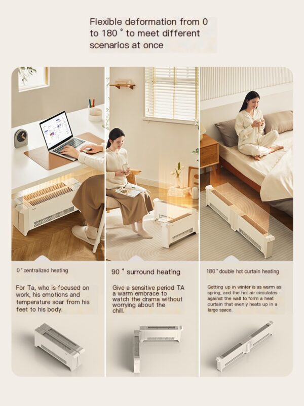 Midea heater, household baseboard electric heater - Image 5