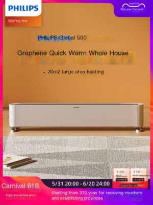 Philips baseboard heater large area intelligent model