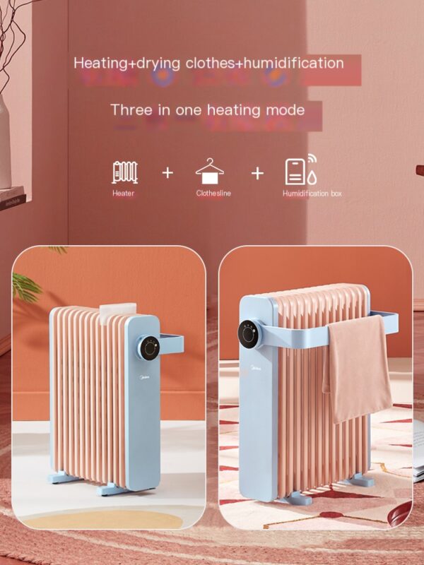 Midea heater, home living room, fast heating, silent oil Ting - Image 5