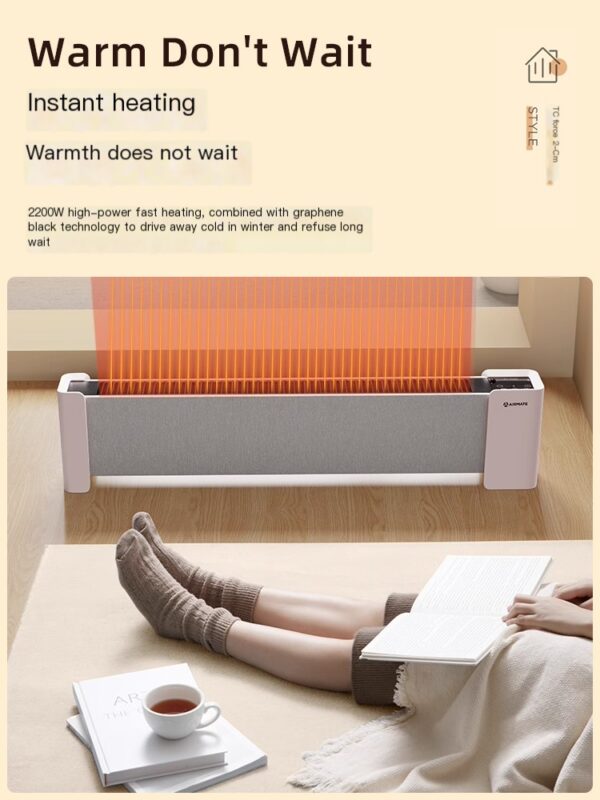 Emmett graphene baseboard heater electric heater - Image 3