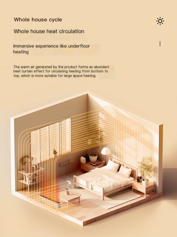 Emmett graphene baseboard heater electric heater - Image 4