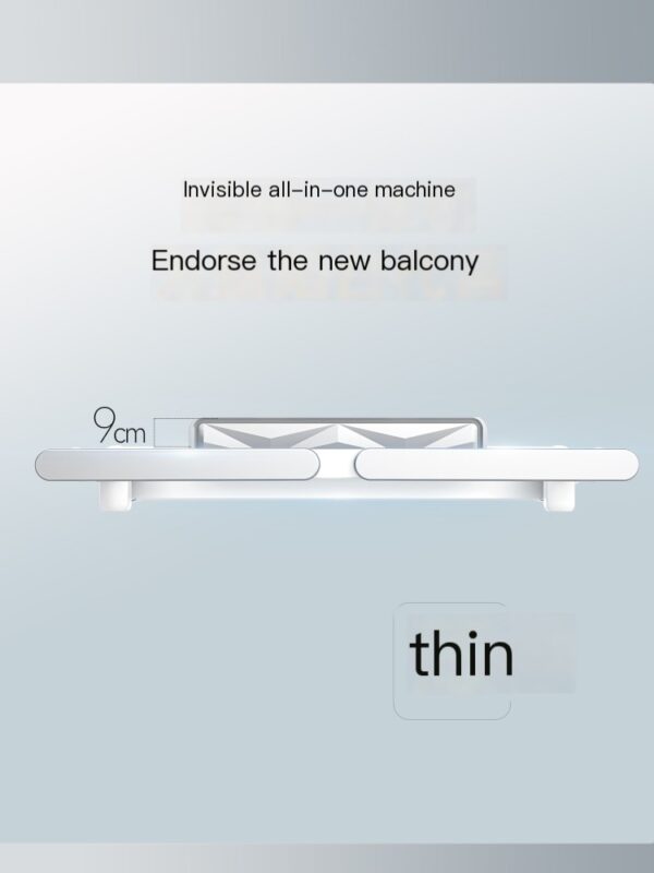 2023 Upgraded Goodwife Invisible Hidden Clothes Rack - Image 2