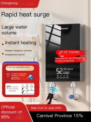 Changhong instant hot water heater for household use