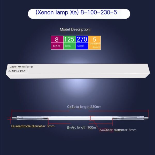 High power precision engraving high brightness laser welding lamp for spot welding machine - Image 3