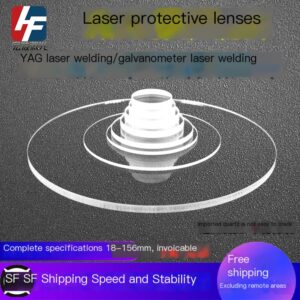 Galvanometer welding machine protective lens quartz 120, 128, 133, 146, Dazu Tong Kuailingying, Naien laser welding