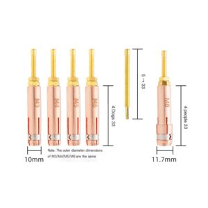 Black Wolf Stud Welding Gun Accessories M3 M4 M5 Welding Clamp Changzhou Golden Ball Free Shipping