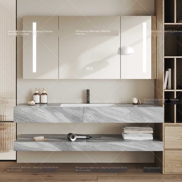 New Ya limestone seamless basin package for door-to-door installation - Image 2