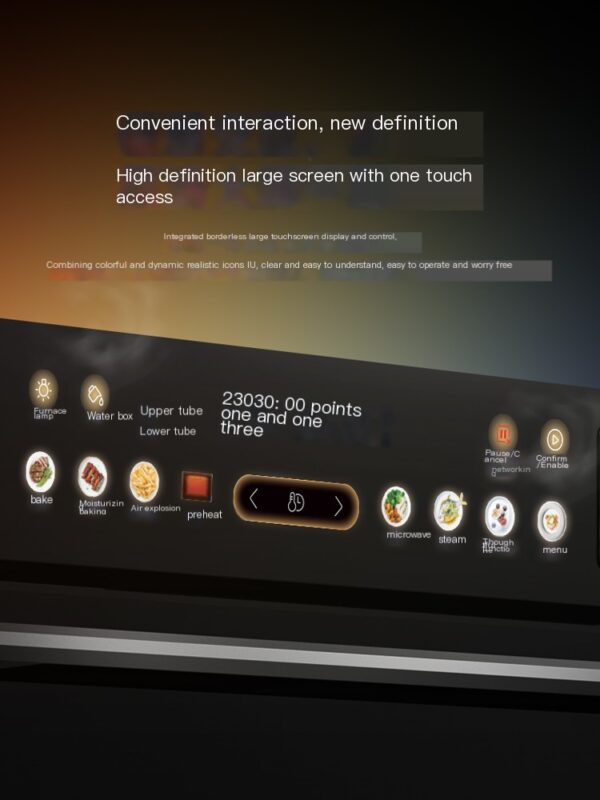 Midea GC5 micro steaming and baking all-in-one machine, five in one micro steaming, baking, frying and stewing all-in-one machine - Image 4