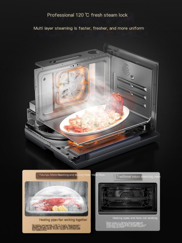 Yidunpu Microwave Oven Steaming and Oven Integrated Machine 4-in-1 - Image 3