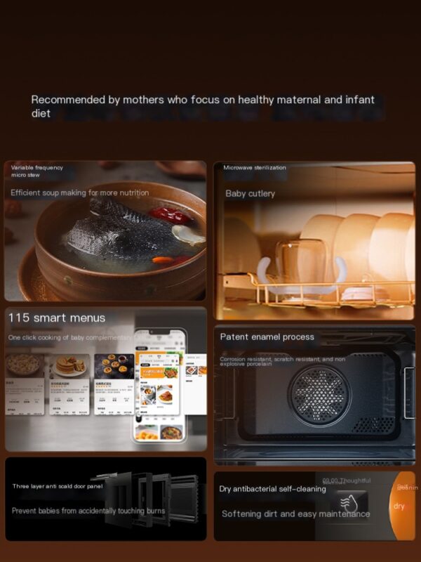[High end New Product] Micro steaming and baking embedded all-in-one machine - Image 4