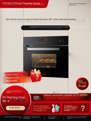 FOTILE official flagship smart microwave oven, steamer, baker and fryer