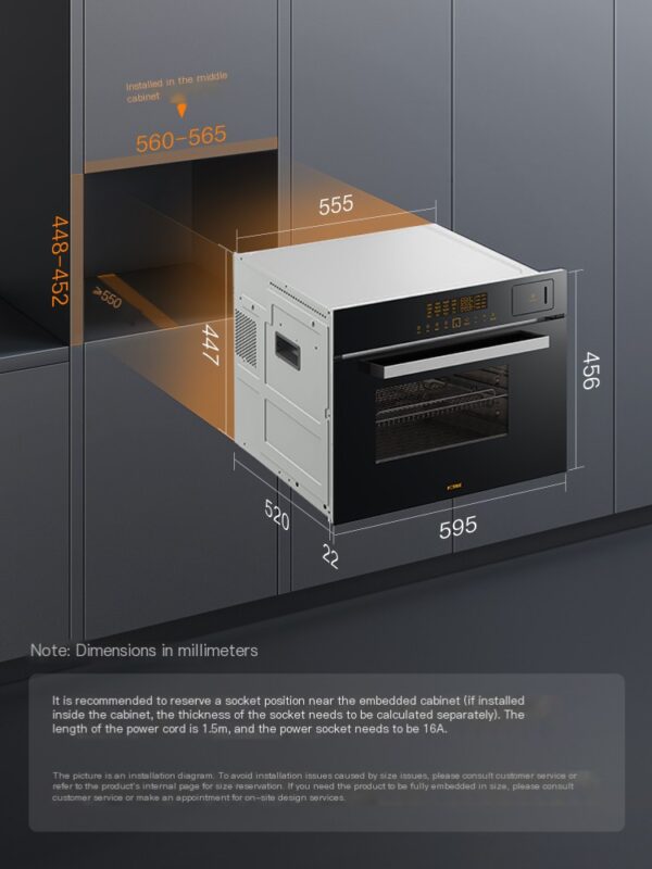 FOTILE official flagship smart microwave oven, steamer, baker and fryer - Image 4