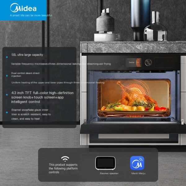 Midea Micro Steaming and Baking Integrated Machine Embedded - Image 2